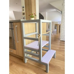 👶 Montessori učiaca veža pre bezpečné objavovanie a pomoc v kuchyni ✨