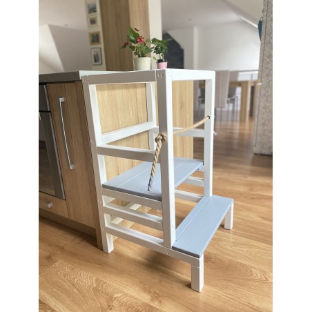 👶 Montessori učiaca veža pre bezpečné objavovanie a pomoc v kuchyni ✨