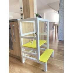 👶 Montessori učiaca veža pre bezpečné objavovanie a pomoc v kuchyni ✨