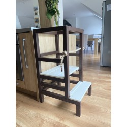 👶 Montessori učiaca veža pre bezpečné objavovanie a pomoc v kuchyni ✨
