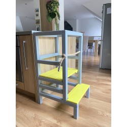 👶 Montessori učiaca veža pre bezpečné objavovanie a pomoc v kuchyni ✨