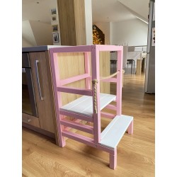 👶 Montessori učiaca veža pre bezpečné objavovanie a pomoc v kuchyni ✨