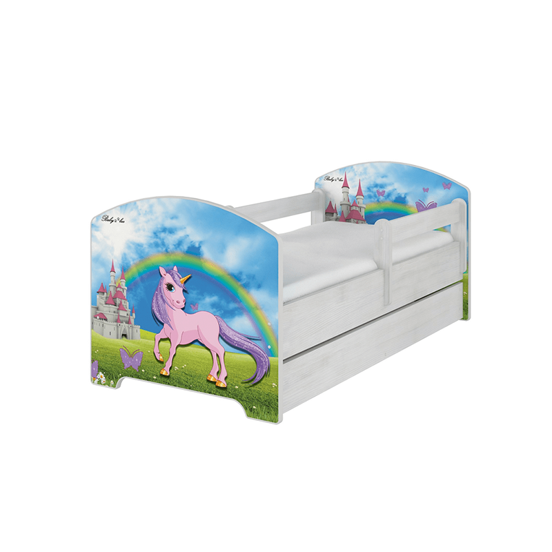 Detská posteľ OSKAR jednorožec