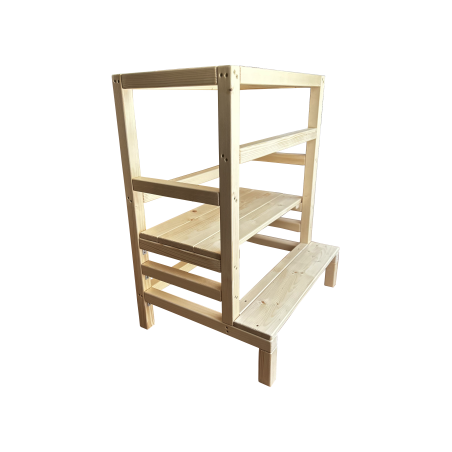 ✅ Montessori učiaca veža pre dvojičky – konfigurátor farieb 👶🎨