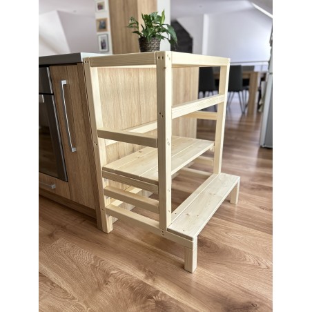 👶 Montessori učiaca veža pre bezpečné objavovanie a pomoc v kuchyni ✨