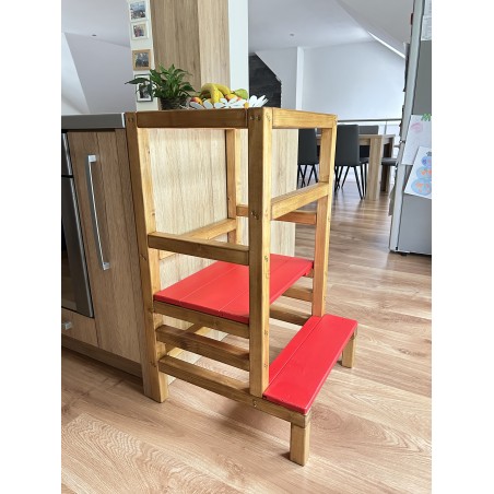 👶 Montessori učiaca veža pre bezpečné objavovanie a pomoc v kuchyni ✨