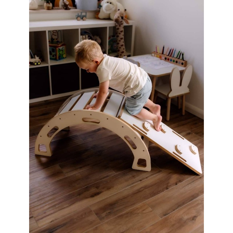 Hojdačka montessori + šmykľavka
