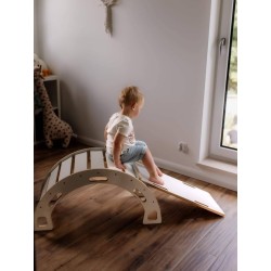 Hojdačka montessori + šmykľavka