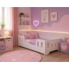 Detská posteľ Coco s bariérou a matracom MATSEN 140x70 / 160x80