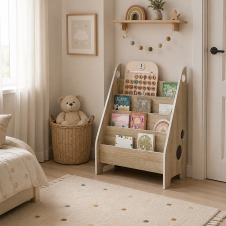 📚 Montessori knižnica Terka pre malé objavovanie ✨