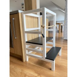 👶 Montessori učiaca veža pre bezpečné objavovanie a pomoc v kuchyni ✨