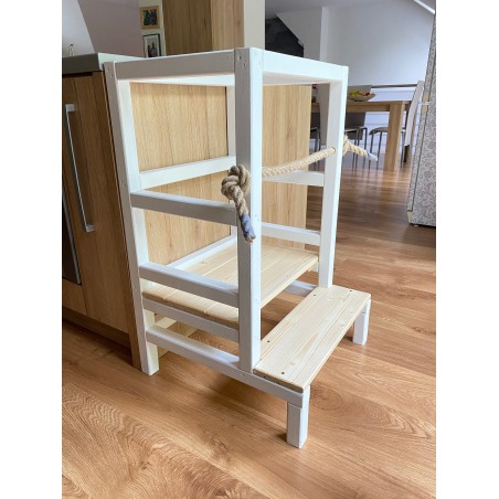 👶 Montessori učiaca veža pre bezpečné objavovanie a pomoc v kuchyni ✨