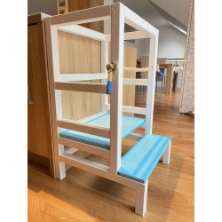 👶 Montessori učiaca veža pre bezpečné objavovanie a pomoc v kuchyni ✨