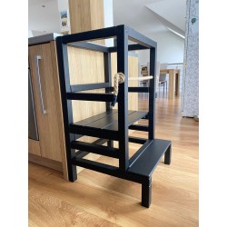 👶 Montessori učiaca veža pre bezpečné objavovanie a pomoc v kuchyni ✨