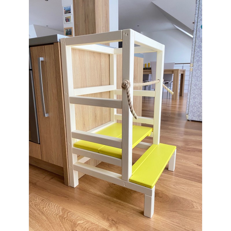 👶 Montessori učiaca veža pre bezpečné objavovanie a pomoc v kuchyni ✨