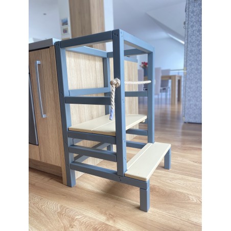 👶 Montessori učiaca veža pre bezpečné objavovanie a pomoc v kuchyni ✨